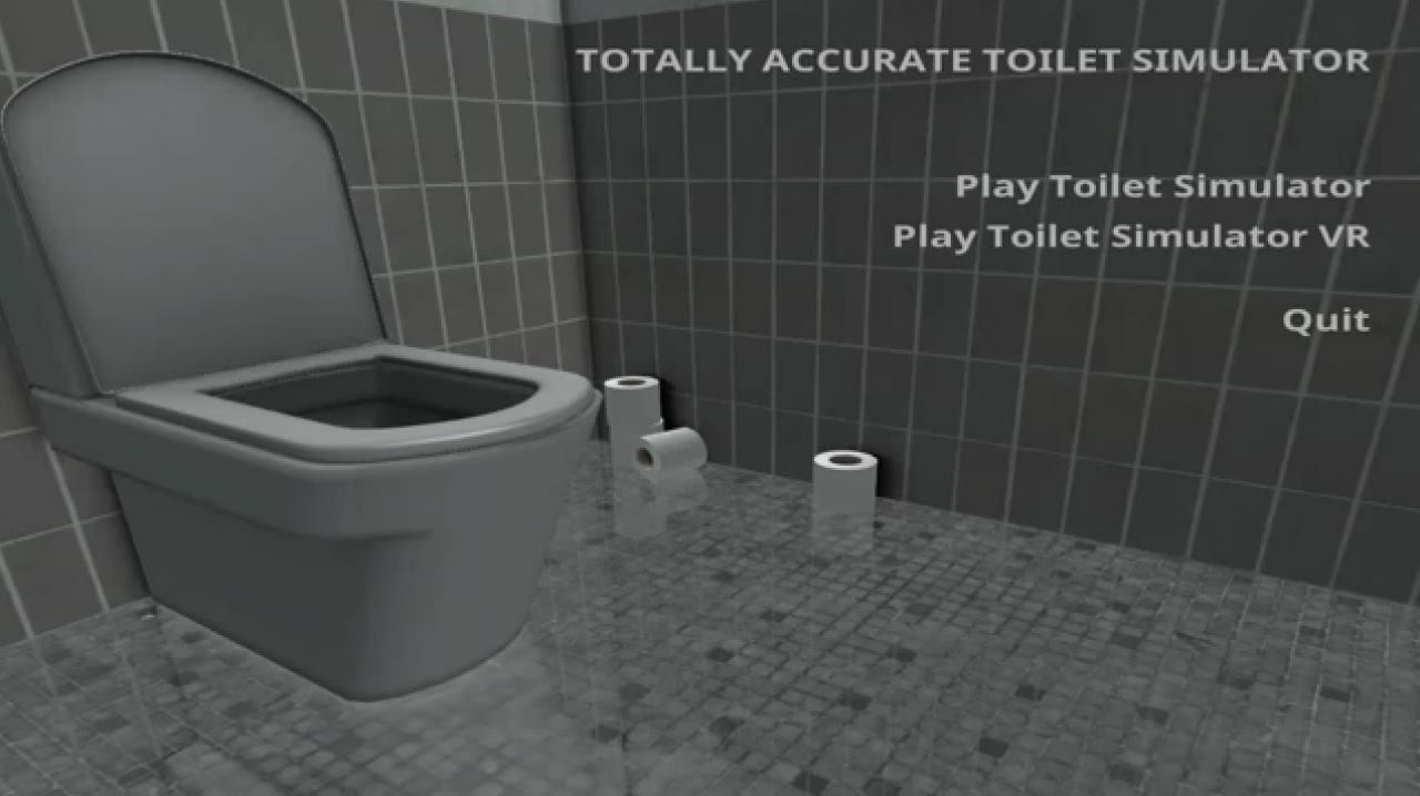 [28/05/2015] Der Toilet Simulator ist für die Leute gedacht, die beim Gedanken an verdreckte, öffentliche Toiletten in Angstzustände verfallen. In Ruhe und unter Laborbedingungen können alle Vorgänge eines erfolgreichen Toilettenbesuchs geübt und ausprobiert werden - inklusive Echtzeit-Spülung, realistischen Furzgeräuschen und beschmierten Wänden.