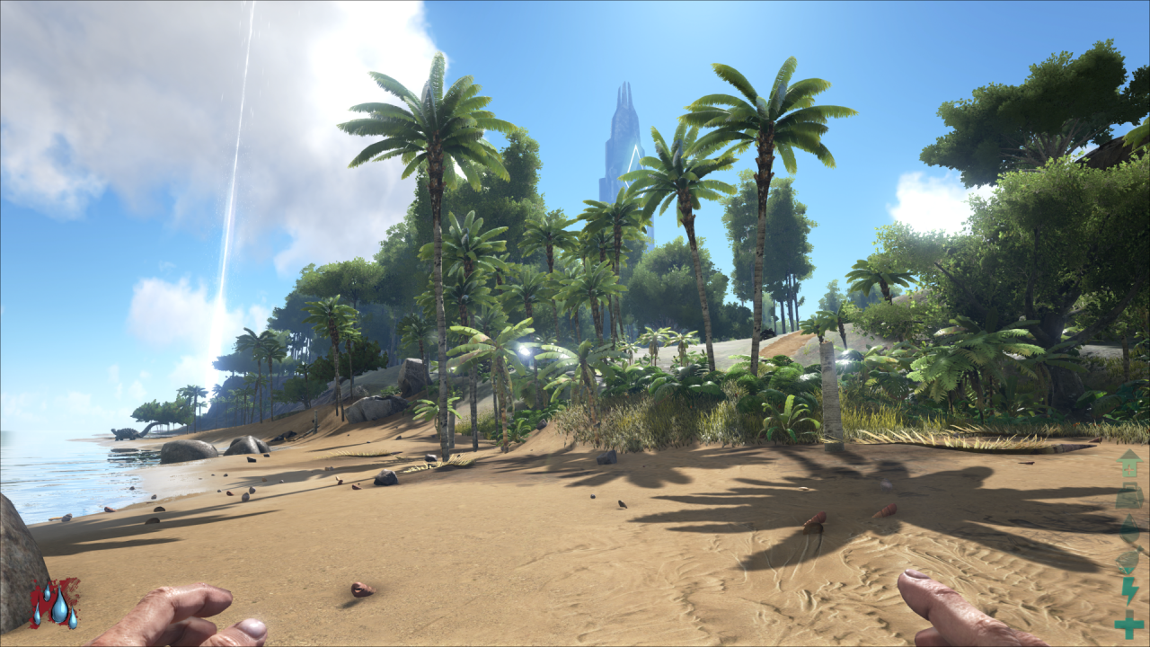 [11/06/2015] In Ark: Survival Evolved durchstreifen wir tropische Dschungellandschaften und schlendern an idyllischen Stränden entlang. Aber Vorsicht! Bei all der Sommerstimmung sollten wir uns tunlichst nicht von einem Dinosaurier fressen lassen.
