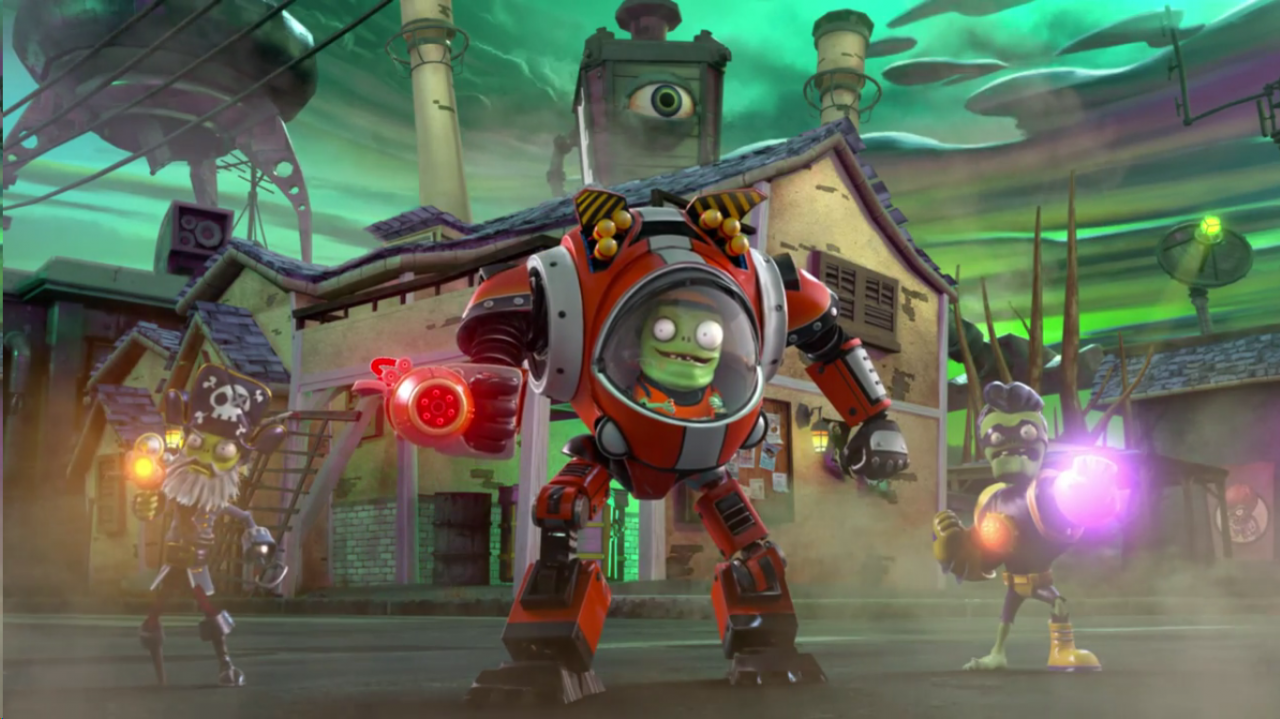 [16/06/2015] In Plants vs. Zombies: Garden Warfare schlüpft ihr wahlweise in die Rolle der Pflanzen oder Untoten und tretet zu einer epischen Schlacht um die Vorherrschaft im Garten an. Dank verschiedener Ausrüstungen und Klassen könnt ihr die Zombies perfekt auf eure individuellen Vorlieben abstimmen. So gibt es All-Star-Zombies, Wissenschaftlerzombies, Bauarbeiterzombies und Zombiesoldaten.