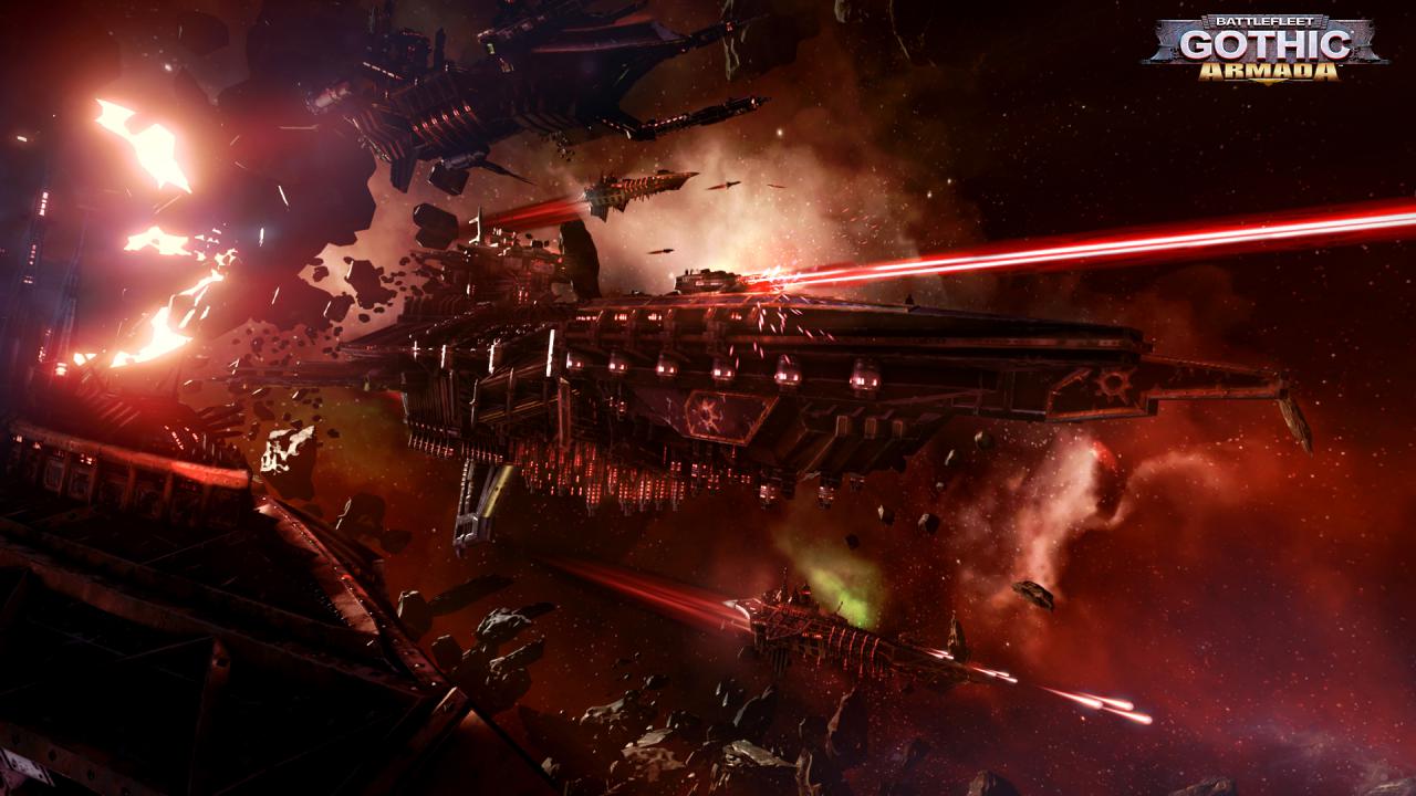 [10/06/2015] Weltraum-Strategie ohne Basisbau: Battlefleet Gothic Armada dürfte Fans von Homeworld gefallen, sofern eine gewisse Affinität zum Warhammer-Universum vorhanden ist.