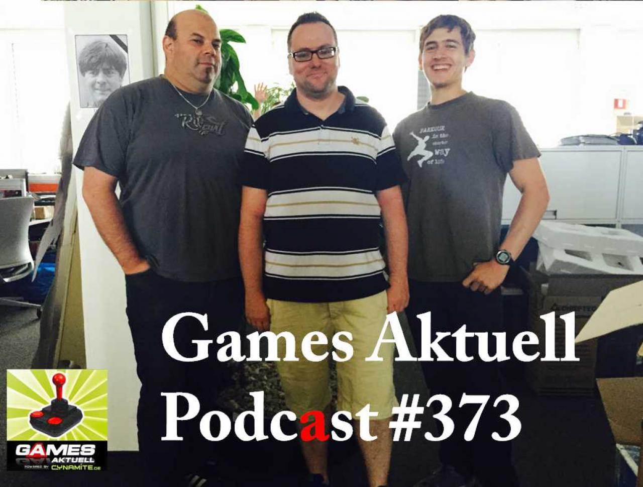 [24/07/2015] Games Aktuell-Podcast 373: Wolfgang, Thomas, Lukas (von links)