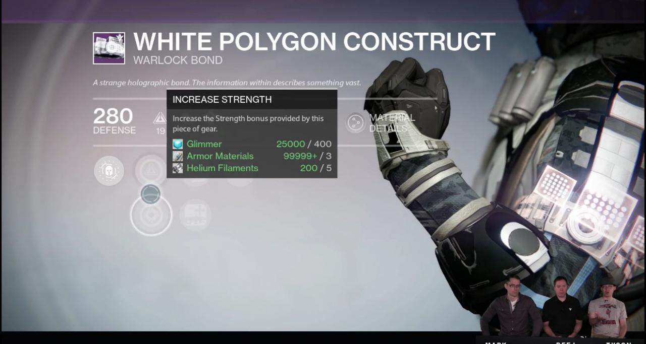 [20/08/2015] Nicht nur Kosmetik: Klassenspezifische Gegenstände haben in Destiny: König der Besessenen verschiedene Perks.