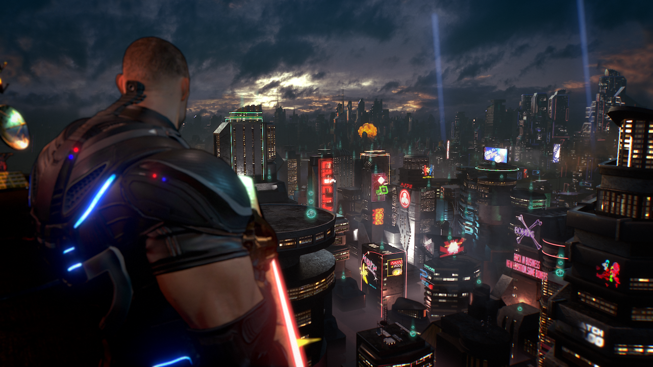 [04/08/2015] In Crackdown 3 lässt sich die gesamte Stadt zerlegen.