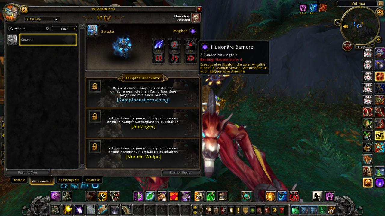 [21/08/2015] Ab Patch 6.2.2 gibt es in World of Warcraft neue Mounts und Pets. (3)