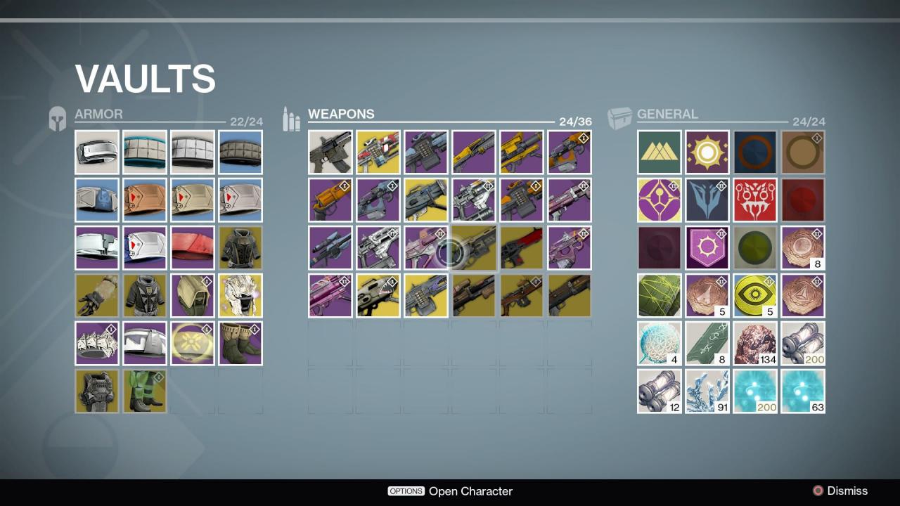 [11/09/2015] Endlich Platz: Mit dem neuen Destiny Patch haben Spieler endlich mehr Stauraum für ihre Ausrüstungsgegenstände.