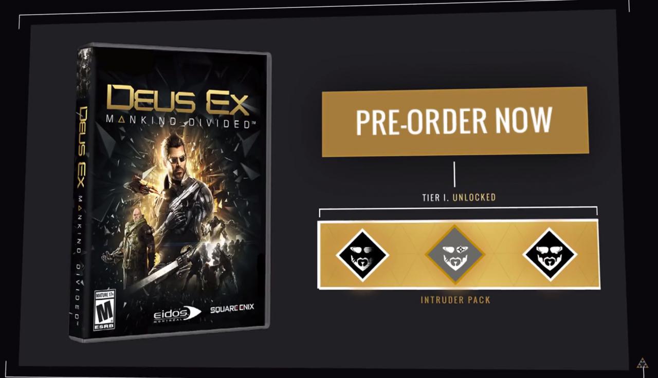 [08/09/2015] Mit immer krasseren Vorbesteller-Kampagnen testen Publisher, wie weit sie gehen können. Nur manchmal regt sich massiver Widerstand wie bei Deus Ex: Mankind Divided.