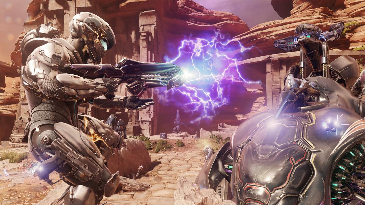 [22/09/2015] Halo 5 beschränkt sich nicht nur auf futuristische Sci-Fi-Umgebungen sondern zeigt auch natürliche Abschnitte.