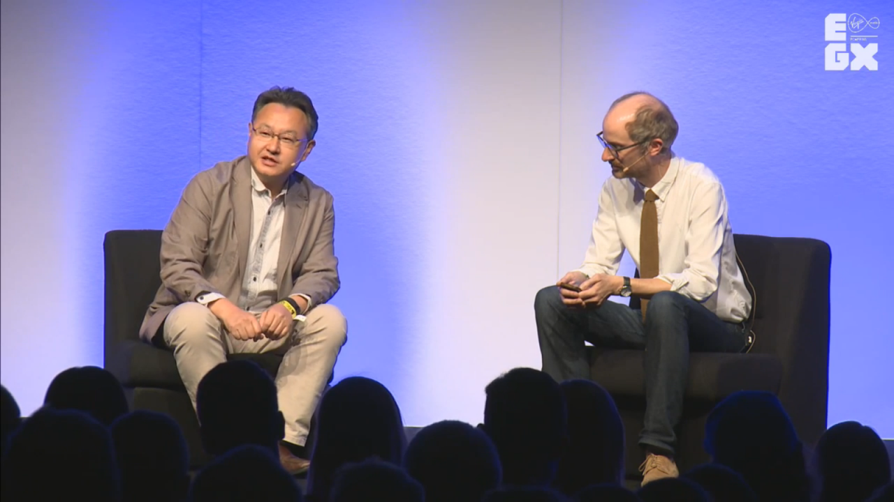 [27/09/2015] PlayStation-Legende Shuhei Yoshida (links im Bild): Deshalb wurde er 2019 als Präsident abgesägt