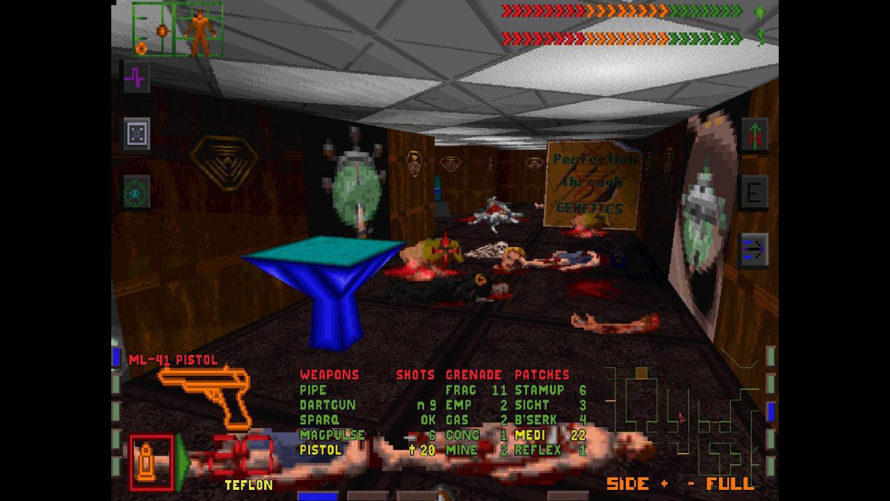 [22/09/2015] Einen Meilenstein in der Spielegeschichte setzte der Shooter System Shock. Als Hacker gelangt ihr auf die Raumstation Citadel. Dort bekommt ihr es mit einer feindlich gesinnten, künstlichen Intelligenz Namens Shodan zu tun, welche Roboter, Mutanten und Cyborgs auf euch hetzt.