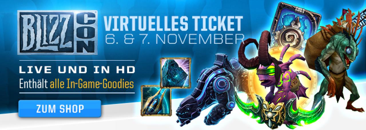 [22/09/2015] Alle Blizzcon-Ingame-Belohnungen 2015 zum virtuellen Ticket.
