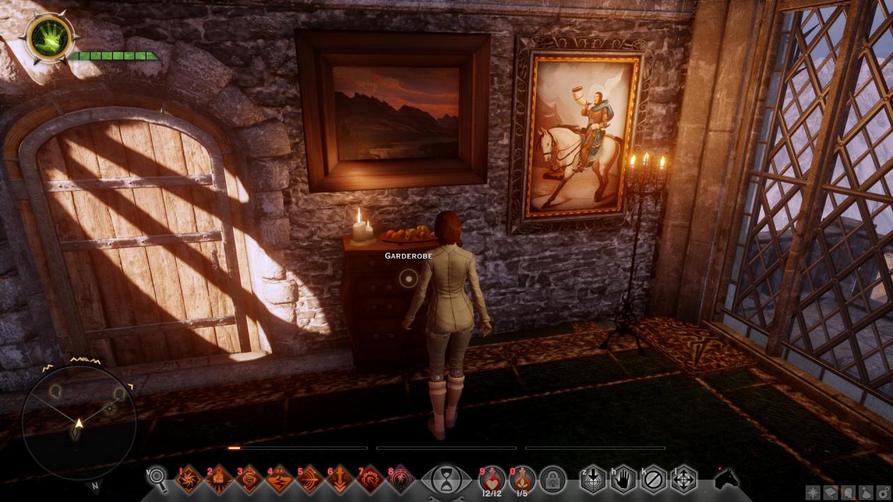 [04/09/2015] Die Garderobe im Quartier des Inquisitors.