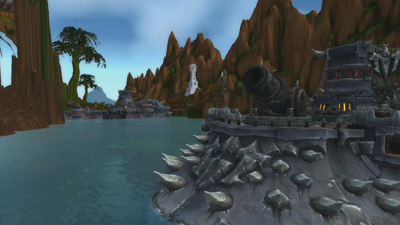 [29/09/2015] Ein Video von World of Warcraft zeigt das verschollene Draenor-Gebiet Farahlon - und mehr!