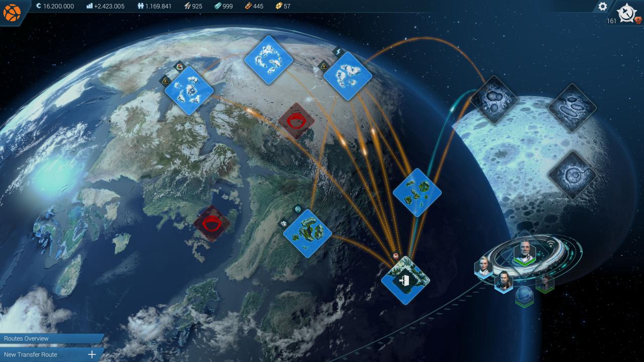 [07/10/2015] Um die Online-Features in Anno 2205 nutzen zu können, kontaktiert ihr die Raumstation auf der Strategiekarte im Spiel.