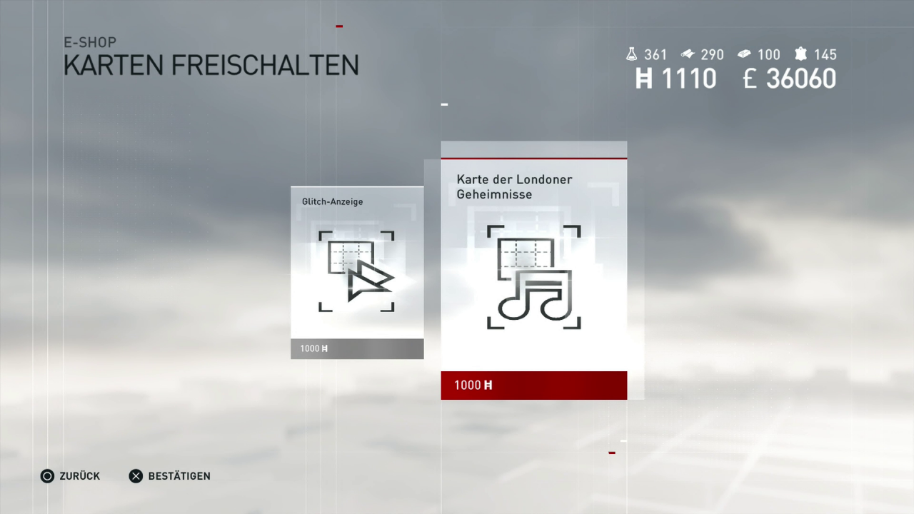 [23/10/2015] Wer keine Lust darauf hat, in der Stadt nach versteckten Gegenständen zu suchen und auch das Geld für die Ingame-Schatzkarten nicht sammeln möchte, kann die Icons auf der Map mit echtem Geld freischalten.