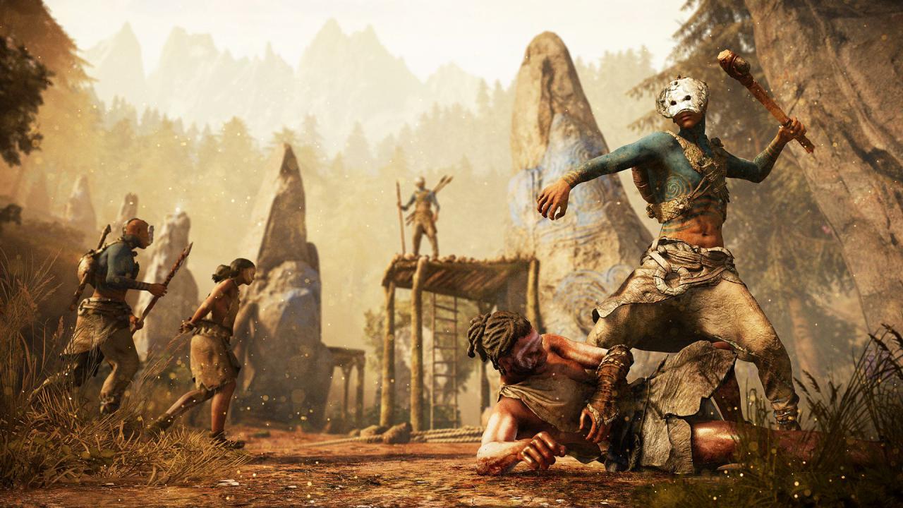 [06/10/2015] In Far Cry Primal bewegt ihr euch als Takkar durch die Steinzeitwelt Oros. Um zu überleben müsst ihr euch nicht nur gegen feindliche Stämme zur Wehr setzen, sondern auch wilde Tiere bekämpfen. Entscheidet ihr euch dazu, eines der gefährlichen Tiere zu zähmen, dient es euch als mächtige Waffe oder als prunkvolles Reittier.