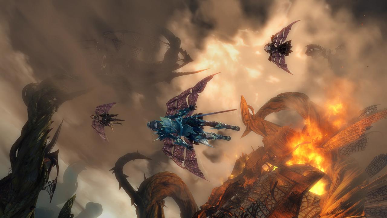 [22/10/2015] Dank den neuen Beherrschungen lernt euer Held in Heart of Thorns das Fliegen.