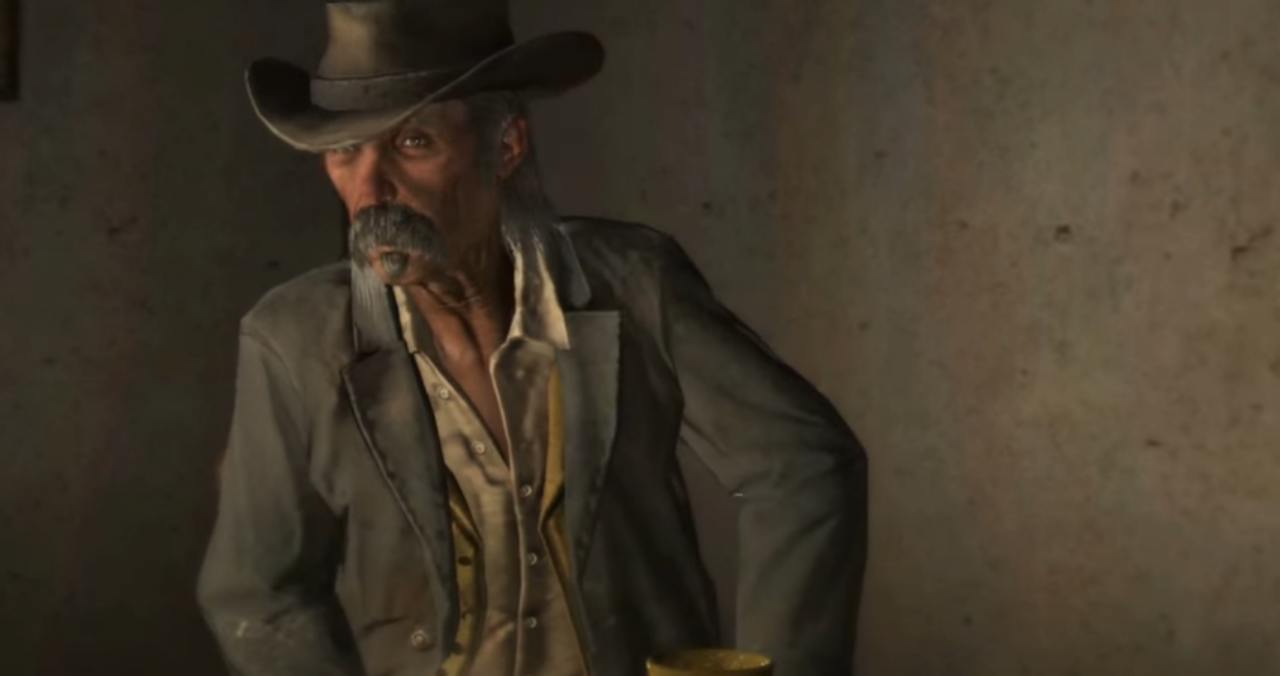 [29/10/2015] London Ricketts aus Red Dead Redemption gilt als der letzte wahre Revolverheld. Während des Balckwater Massakers von 1899 erschoss er nicht nur die berüchtigten Gebrüder Butcher, sondern auch Johnny West. Im Spiel trifft Protagonist John Marston in der Siedlung Chuparosa auf den grauhaarigen Cowboy.