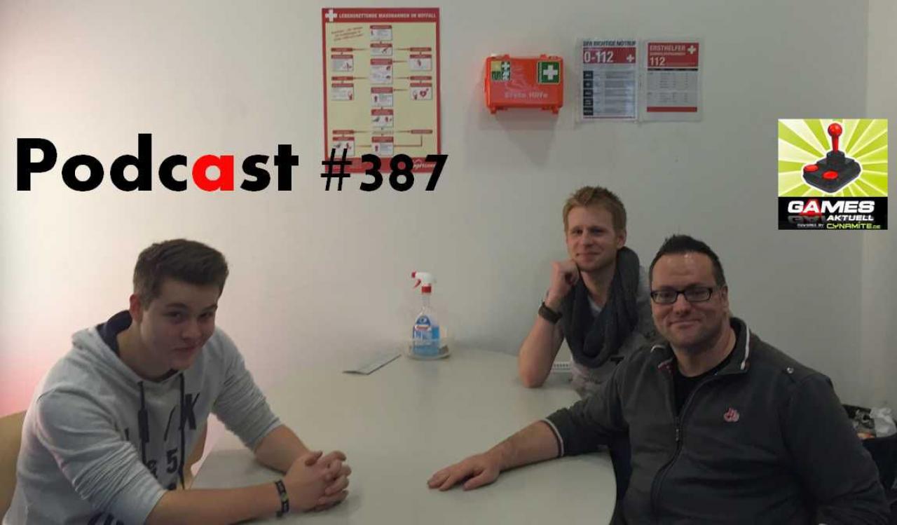 [30/10/2015] Games Aktuell Podcast 387: Stefan, Dominik und Thomas