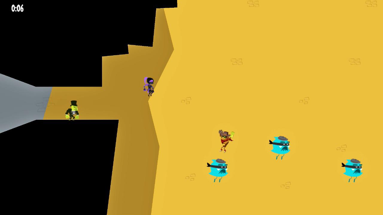 [23/10/2015] Bunt und innovativ kommt das Farbenspektakel Runbow daher. Mit ständig wechselndem Hintergrund kommen und gehen auch die Plattformen im Spiel alle paar Sekunden. So richtig anstrengend wird es, wenn mehrere Gamer gleichzeitig versuchen, als erstes das Levelende zu erreichen. Dann wird getreten, geboxt und gestoßen was das Zeug hält. Einigen Hitzköpfen kann da schon mal der Kragen platzen!