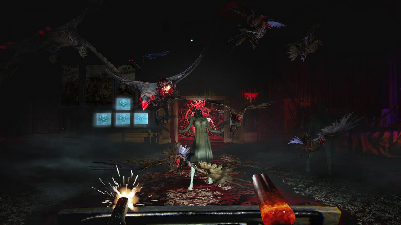[28/10/2015] Arcadig: Die Schießerein in Until Dawn: Rush of Blood fallen simpel aus. Doch für ein halbes Stündchen ist die Geister-Ballerbude perfekt geeignet.