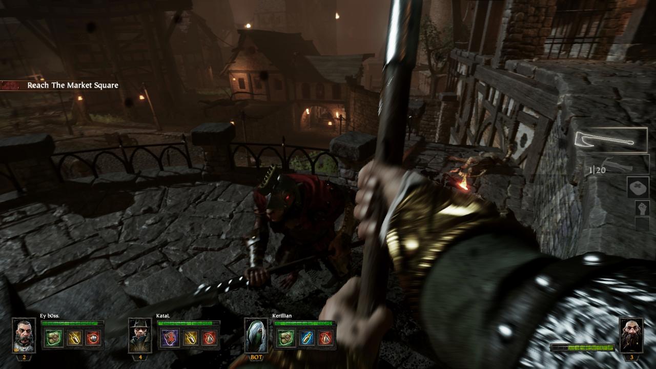 [29/10/2015] Storm Vermin sind die Kommandanten der Skaven-Armee und halten deutlich mehr aus. Am besten beharkt ihr sie zu zweit und aus verschiedenen Richtungen.