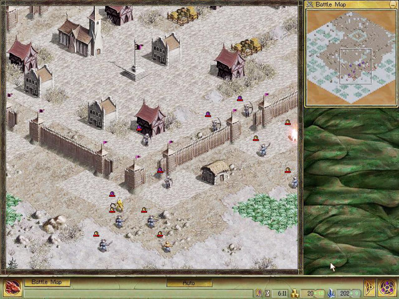 [15/10/2015] Age of Wonders (siehe Screenshot) ist zwar ein ordentliches Fantasy-Spiel, aber nicht außergewöhnlich kreativ. Als Heavy Metal FAKK 2 erscheint, hat bereits Take 2 das Ruder übernommen