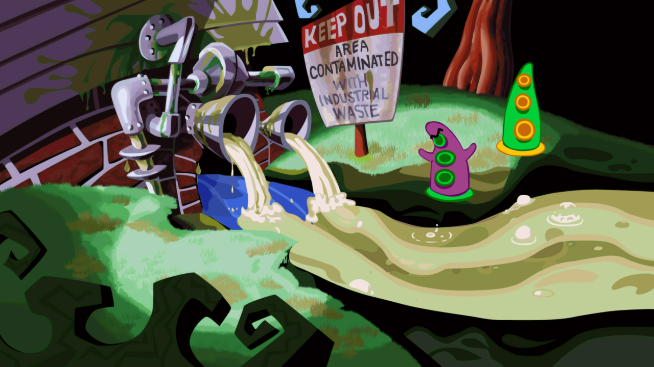 [26/10/2015] Dr. Fred Edison kreiert im Adventure Day of the Tentacle zwei Mutanten-Tentakel, welche ihm im Labor assistieren. Die beiden mutierten Fangarme werden vom Doktor nur Purpur-Tentakel und Grün-Tentakel genannt.