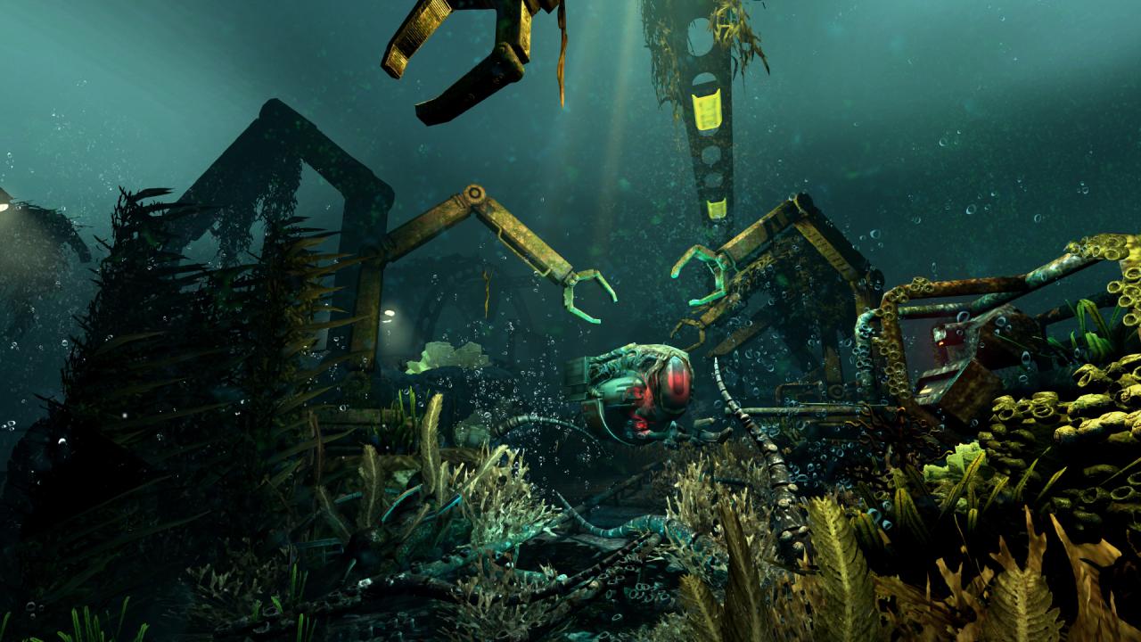 [02/10/2015] Ein weiterer Kracher der Macher von Amnesia ist das Sci-Fi Horror-Game Soma. Nach einem Hirnscann findet ihr euch in der Unterwasserbasis PATHOS-2 wieder. Anfangs scheint es so, als seid ihr dort unten alleine gefangen. Doch der Schein trügt, denn schon bald macht ihr Bekanntschaft mit einigen nicht ganz ungefährlichen Robotern.