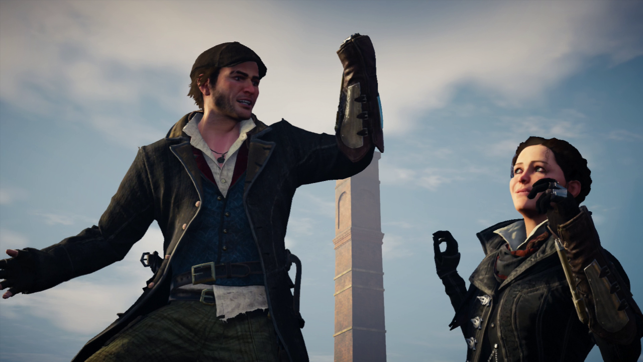 [22/10/2015] Mit Jacob und Evie Frye erwarten uns erstmals zwei spielbare Figuren auf einmal. Leider wird das eigentlich interessante Feature spielerisch kaum genutzt.