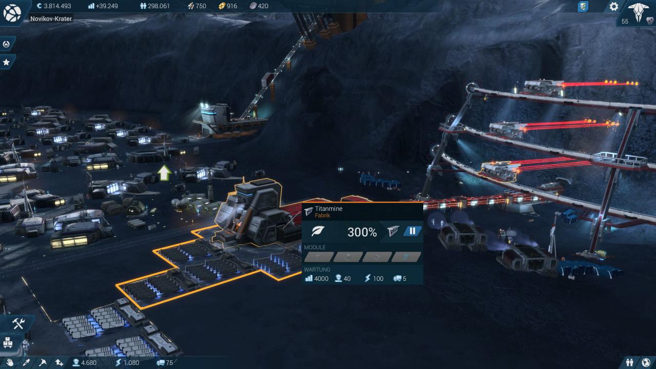 [02/11/2015] Anno 2205: Titan bildet die Grundlage der Baumaterialien auf dem Mond.