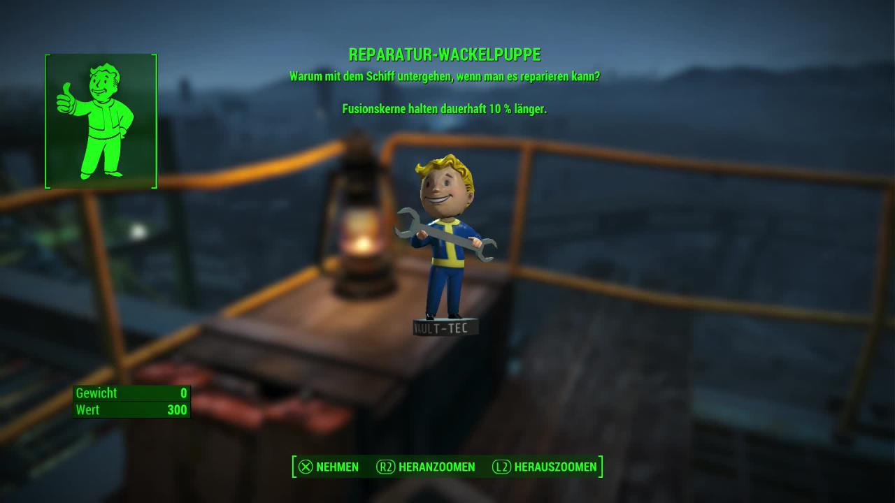 Wackelpuppen verleihen euch in Fallout 4 mächtige Boni und sind oft gut versteckt.
