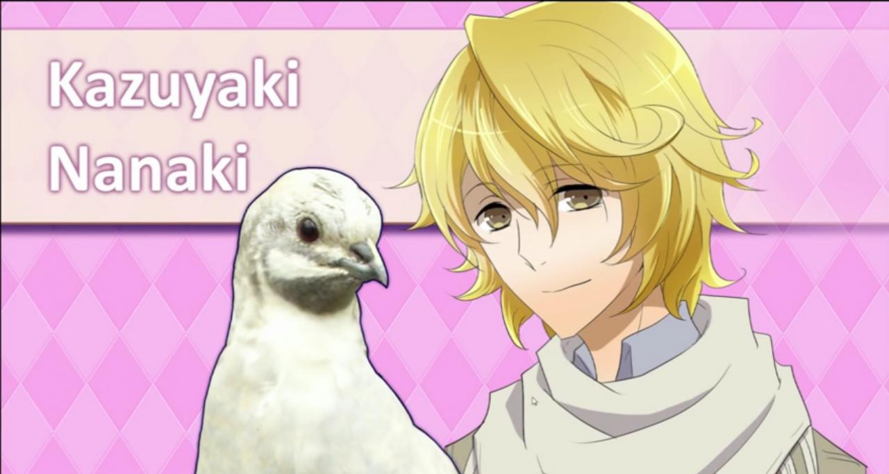 [23/11/2015] Die Visual Novel Hatoful Boyfriend spielt in einer Welt, die ausschließlich von intelligenten Tauben bevölkert ist. Ihr spielt das einzige menschliche Wesen, ein Mädchen, welches auf eine Eliteschule für Tauben kommt und sich in einen der gefiederten Schulkameraden verliebt.