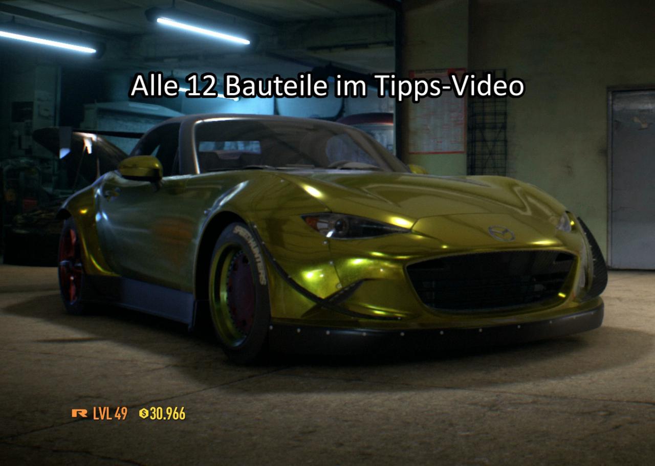 [03/11/2015] Need for Speed Tipps: Video-Guide zu allen Secrets - Die 12 versteckten Bauteile
