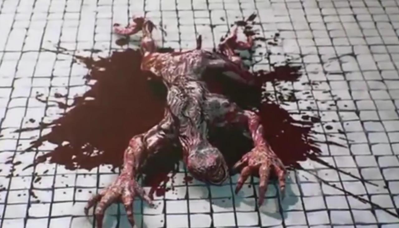 [06/11/2015] Die Licker in Resident Evil tragen ihren Namen aufgrund der langen Zunge. Die Mutanten-Zombies tragen ihr Hirn auf dem Kopf und ihr Körper besteht aus hautloser Muskelmasse. Außerdem besitzen sie keine Augen. Durch ihre enormen Klauen sind sie in der Lage, Wände und Decken hochzuklettern.