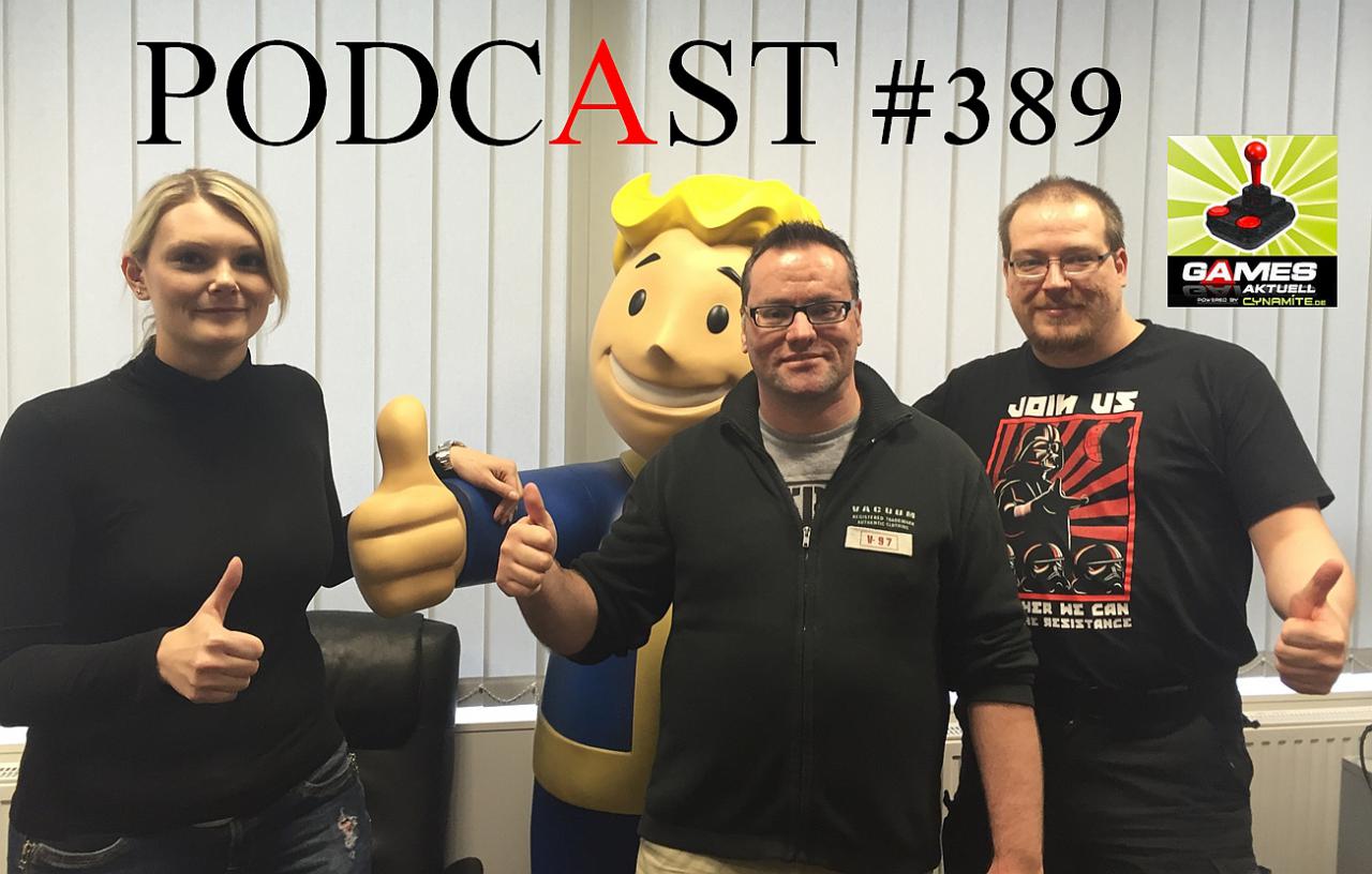 [13/11/2015] Games Aktuell Podcat 389: Juliane, Thomas, Matthias