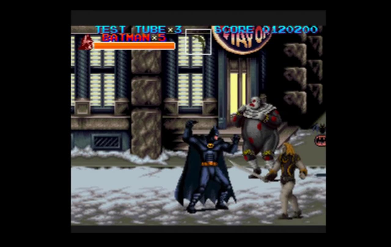 [09/12/2015] In Batman Returns, dem Spiel zum Film, schwingt ihr euch als Rächer der Nacht zwar durch ein weihnachtliches Setting, aber damit hat sich der festliche Bezug auch schon. Das Spiel besteht größtenteils daraus, eure Gegner mit unterschiedlichen Waffen und Attacken niederzustrecken.