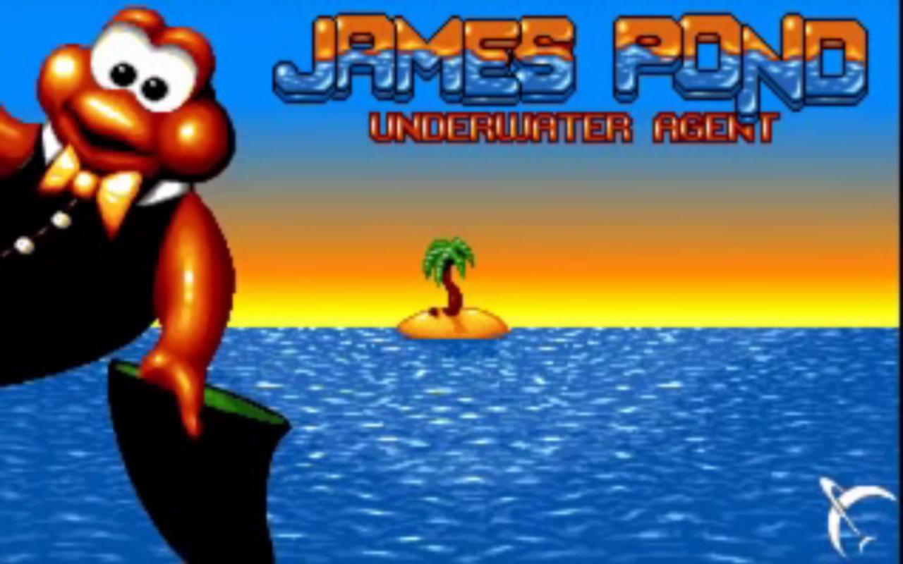 [04/12/2015] Im Jump 'n' Run James Pond spielt ihr einen mutierten Schlammspringer der vom Britischen Geheimservice angeheuert wird, um die Welt zu retten. Der fischige Geheimagent schleudert seinen Feinden Blasen entgegen und fängt sie damit ein.