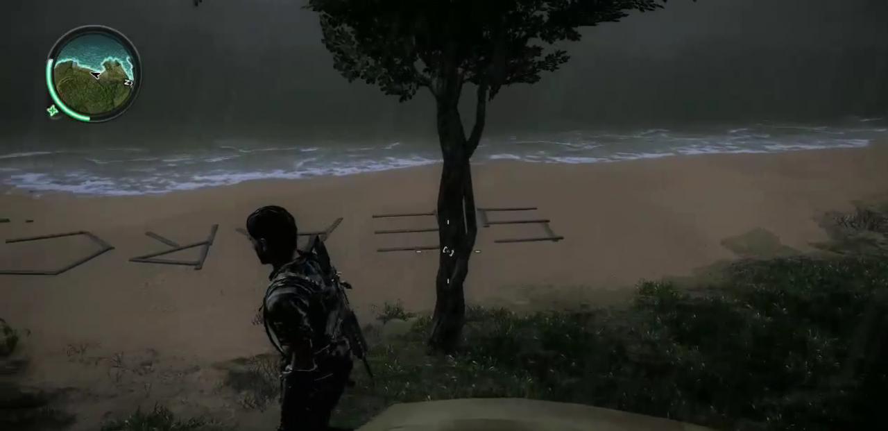 [14/12/2015] In Just Cause 2 haben die Entwickler auf einer Insel Anspielungen an die Serie Lost versteckt. Der Schriftzug 