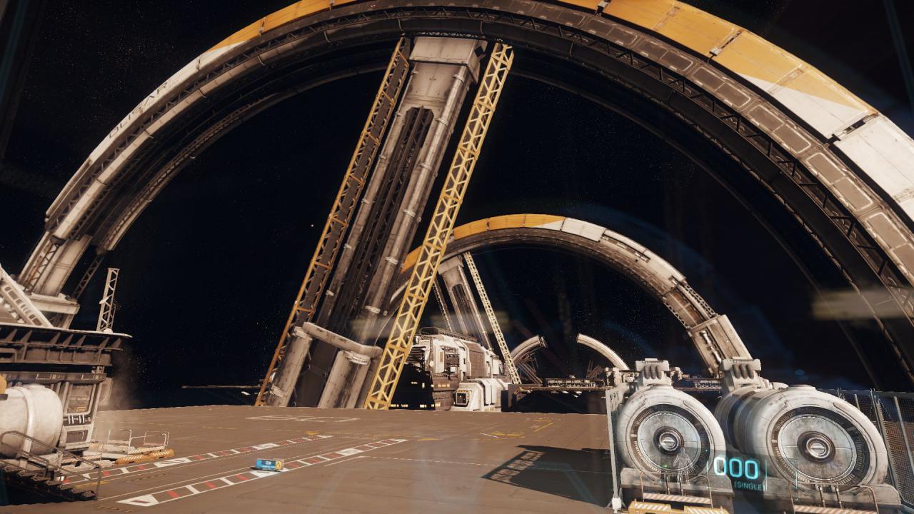 [03/12/2015] Star Citizen Alpha 2.0 Crusader, Szene aus dem PTU-Playtest