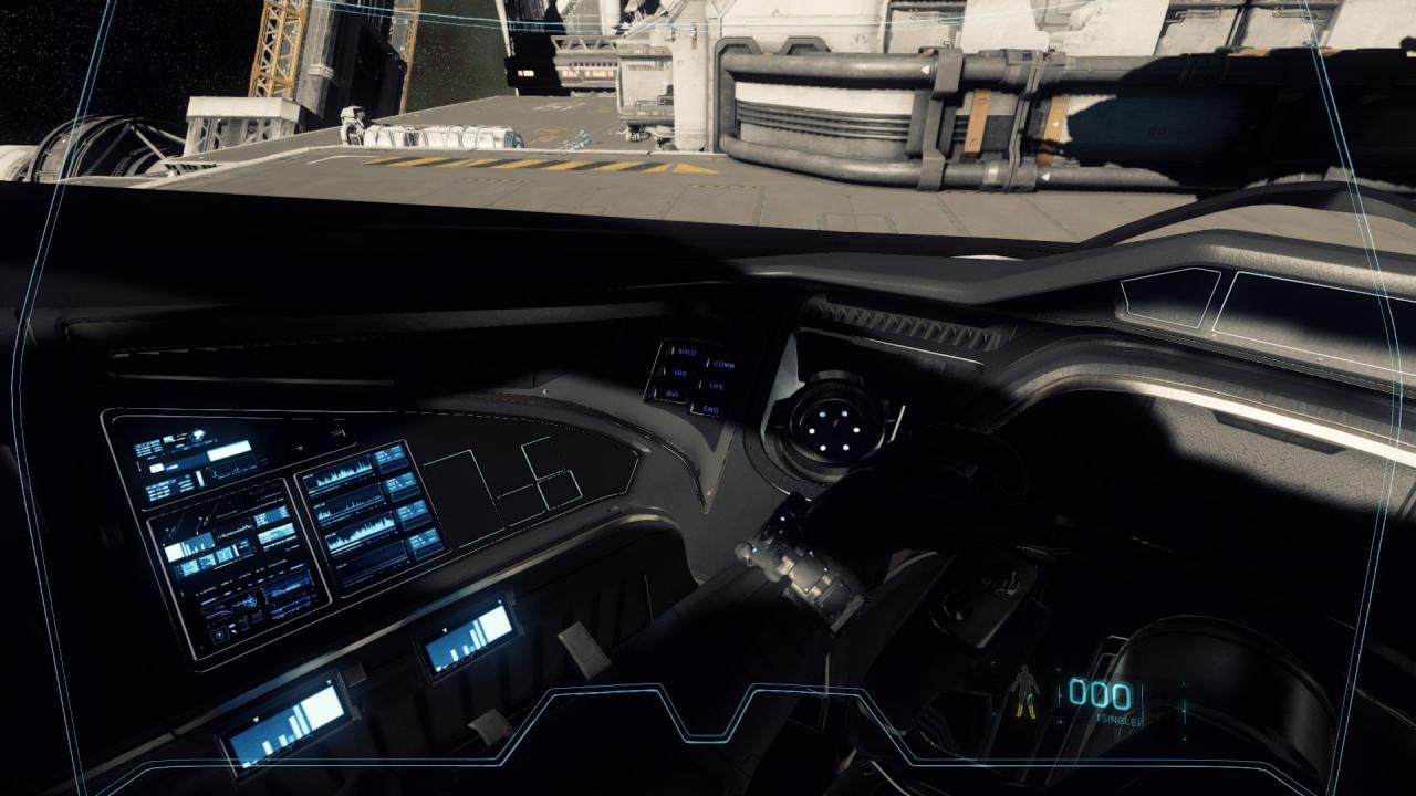 [03/12/2015] Star Citizen Alpha 2.0 Crusader, Szene aus dem PTU-Playtest