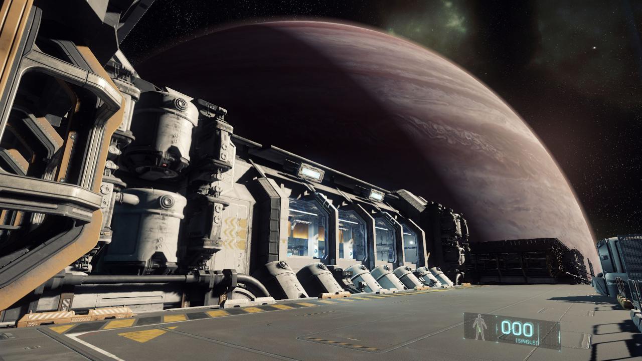 [03/12/2015] Star Citizen Alpha 2.0 Crusader, Szene aus dem PTU-Playtest