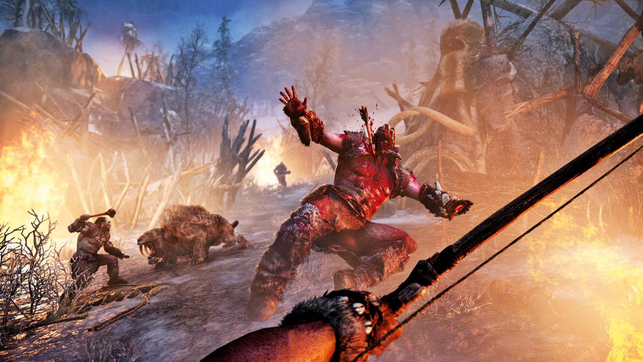 [25/01/2016] Brutale Steinzeit: Die Gewaldarstellung ist explizit und es spritzt ordentlich Blut. Dennoch gibt die USK Far Cry: Primal schon ab 16 Jahren frei. (PC)