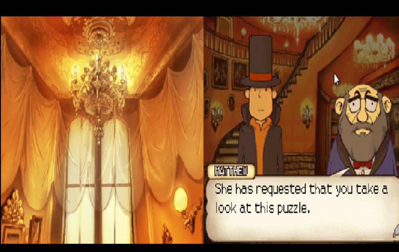 [15/01/2016] Die Abenteuer von Professor Layton und seinem Begleiter Luke finden ebenfalls in einer Fantasy-Welt inspiriert vom 19. Jahrhundert statt. Der Professor mit dem schicken Zylinder arbeitet zusammen mit seinem jungen Freund an geheimnisvollen Fällen und muss allerlei knifflige Rätsel lösen.