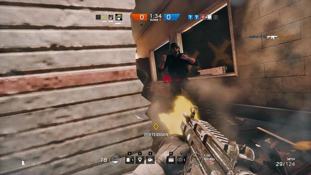 [25/01/2016] Vorsicht: Die richtige Deckung ist die halbe Miete in Rainbow Six: Siege. (PC)
