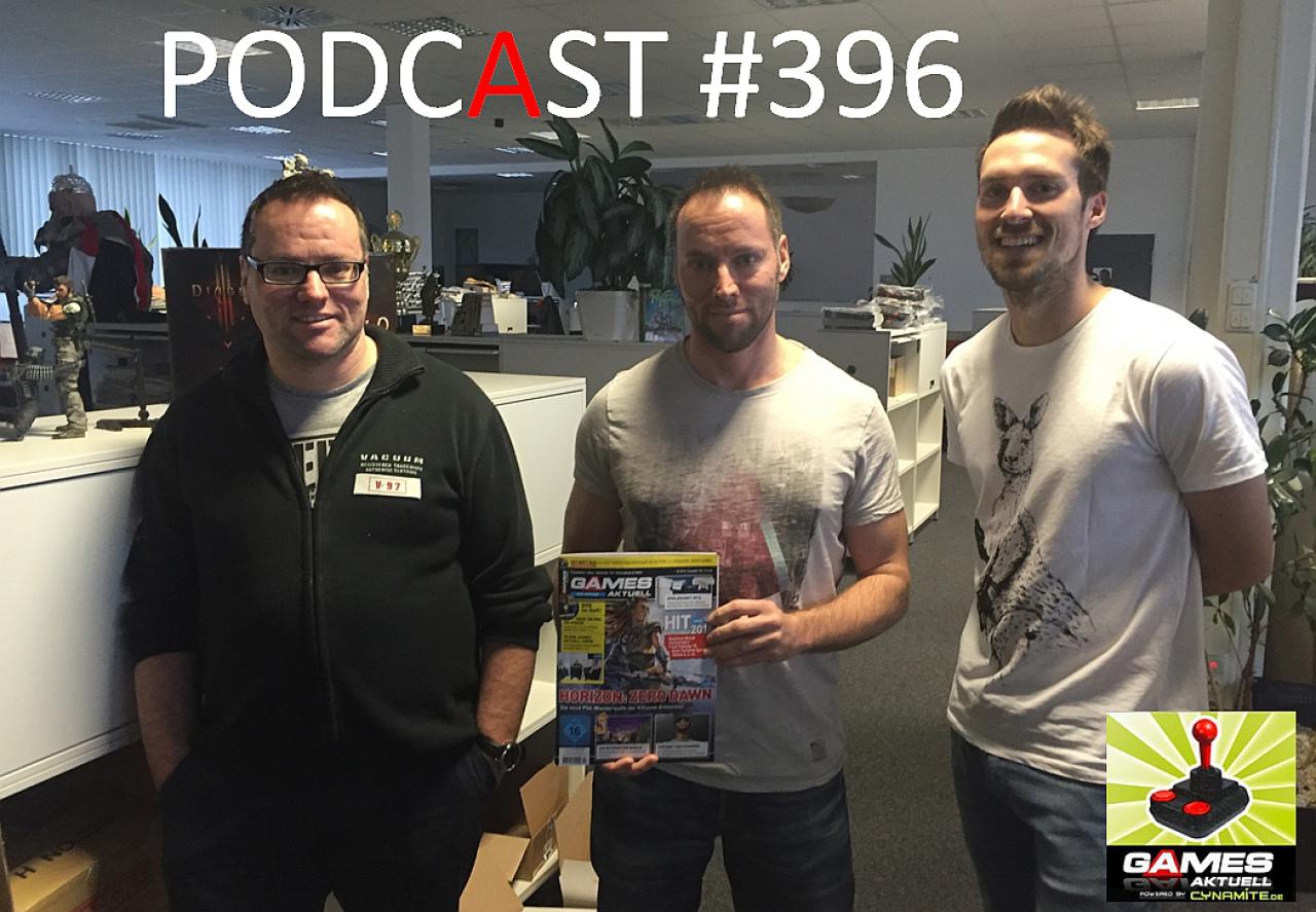 [15/01/2016] Games Aktuell Podcast 396: Thomas, Andy und Georg