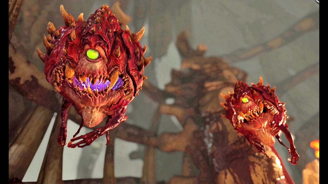 [23/02/2016] Zähne mit Augen: Wir fragen uns, ob die Monster-Designer schlecht schlafen oder schon abgestumpft sind. Wahrscheinlich Letzteres, sonst wären die Dämonen nicht derart eklig. (Xbox One)