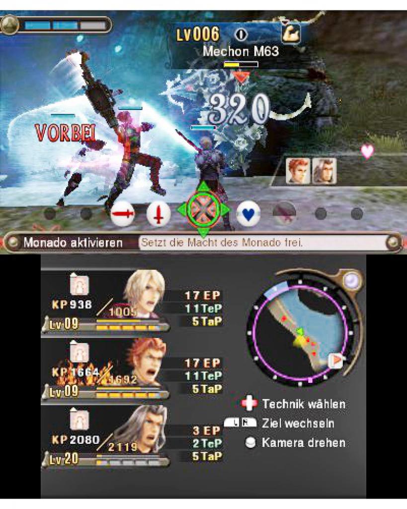 [15/02/2016] Xenoblade Chronicles 3D: RPG-Hit für Nintendo 3DS.