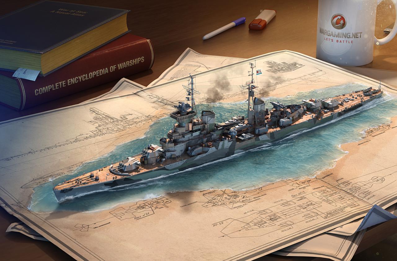 [22/02/2016] World of Warships: Machen bald russische Kreuzer die Meere unsicher?