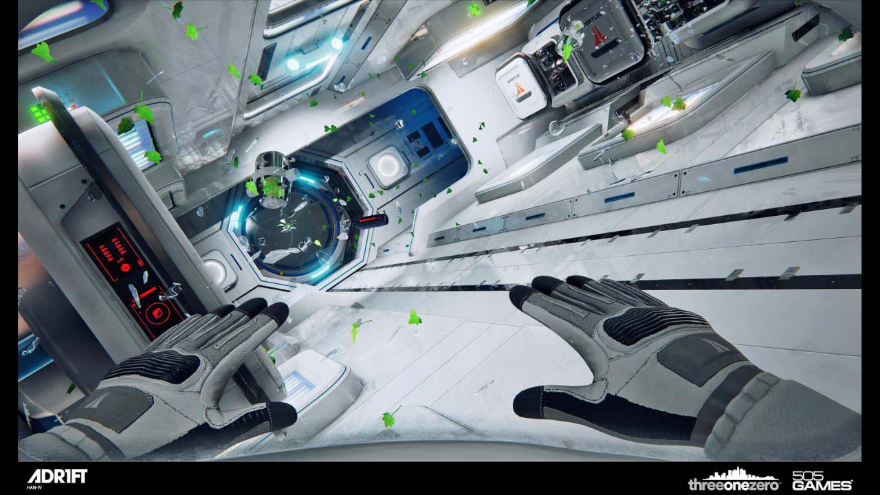 [04/03/2016] Schwerelos: Mit Adrift erwartet uns 2016 ein ganz besonderer Trip in den Weltraum. Die Inspiration für den Titel stammt aus dem Spielfilm Gravity. (PC)