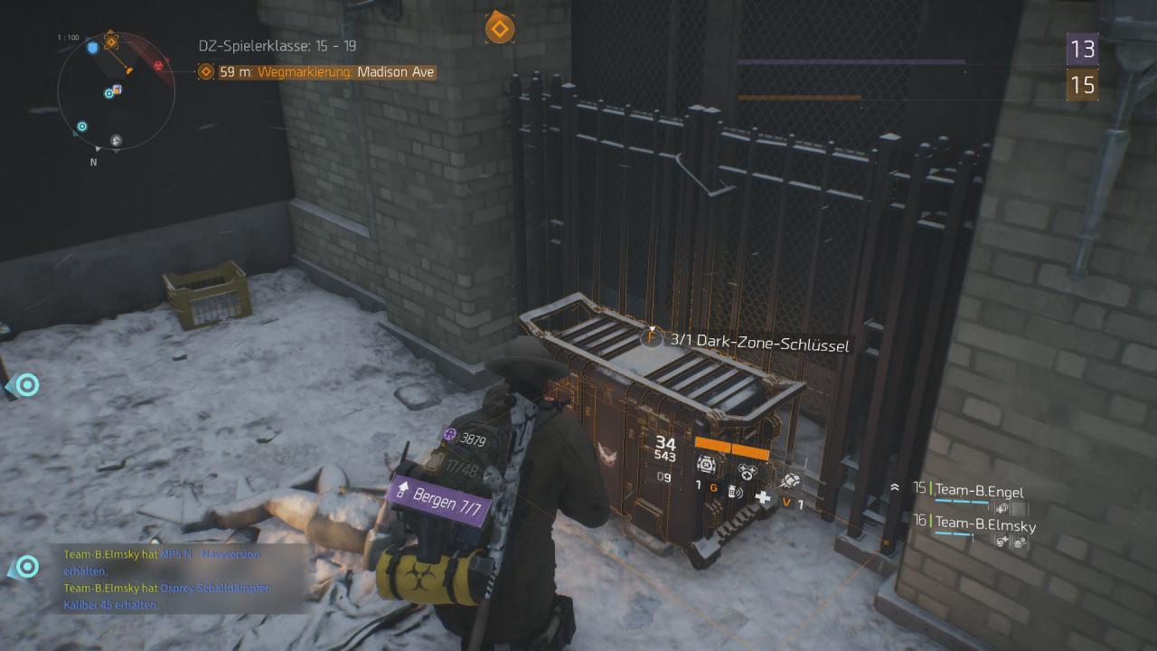 [11/03/2016] The Division - Farm-Guide zu Division-Tech in der Dark Zone im Video-Guide.
